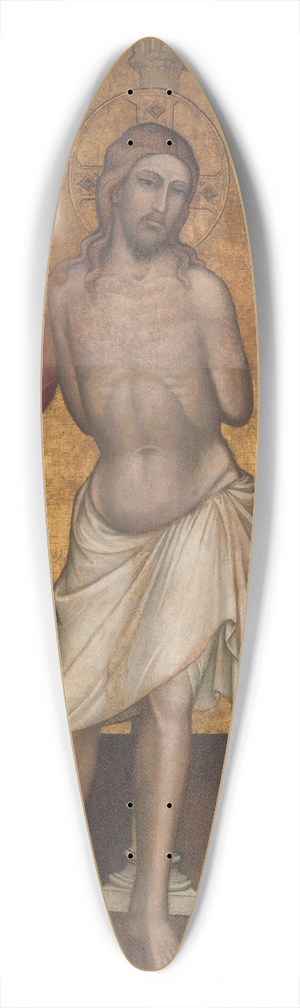 Spinello Aretino - The Flagellation 39.3 inch art pintail longboard deck Spinello Aretino - The Flagellation 39.3 inch art pintail longboard deck