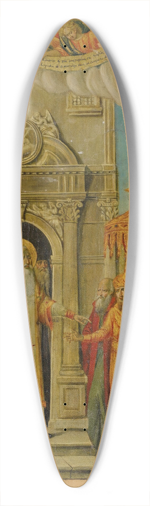 Spyridon Ventouras - Scene From The Life Of Saint John Chrysostom 39.3 inch art pintail longboard deck