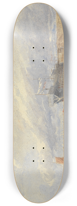 David Cox - On the Medway 8.25 inch art skate deck David Cox - On the Medway 8.25 inch art skate deck