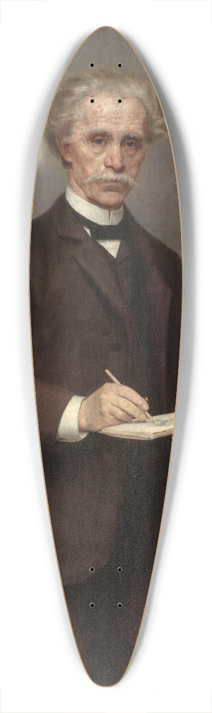 Stanisaw Cercha - Portrait of Maksymilian Cercha 39.3 inch art pintail longboard deck