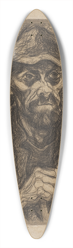 Stanisaw Osostowicz - Chop 39.3 inch art pintail longboard deck