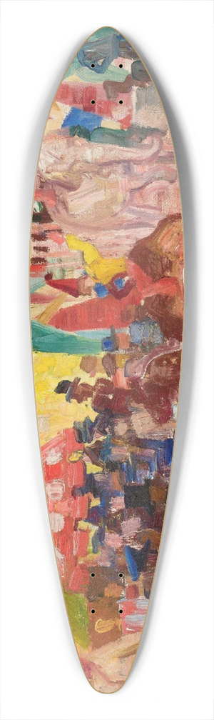 Stanisaw Osostowicz - Circus 39.3 inch art pintail longboard deck