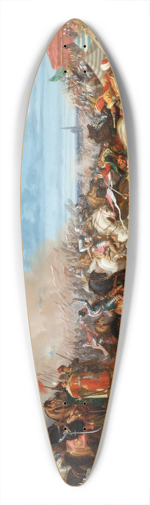 Stanisaw von Chlebowski - Sobieski at Vienna 39.3 inch art pintail longboard deck