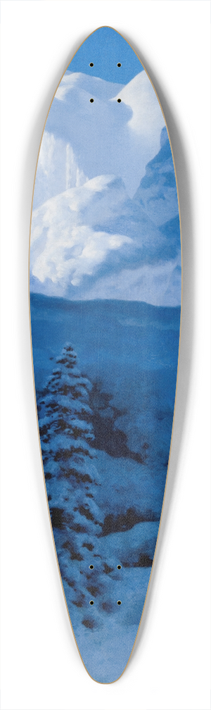 Stanisaw Witkiewicz - Nest of Winter 39.3 inch art pintail longboard deck Stanisaw Witkiewicz - Nest of Winter 39.3 inch art pintail longboard deck