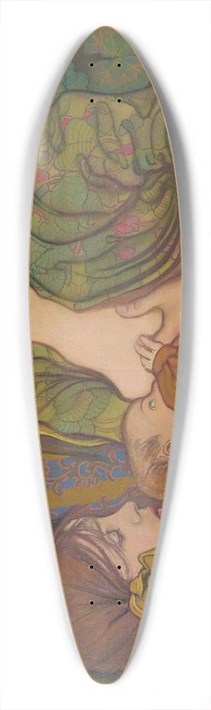 Stanisaw Wyspiaski - Motherhood 39.3 inch art pintail longboard deck