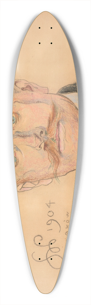 Stanisaw Wyspiaski - Portret doktora Jana Raczyskiego 39.3 inch art pintail longboard deck