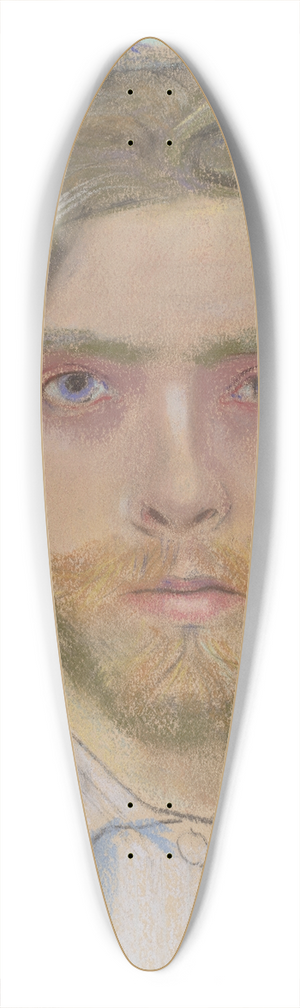 Stanisaw Wyspiaski - Self-Portrait 39.3 inch art pintail longboard deck