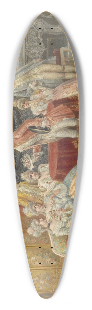 Stephan Sedlacek - Der Antrag 39.3 inch art pintail longboard deck