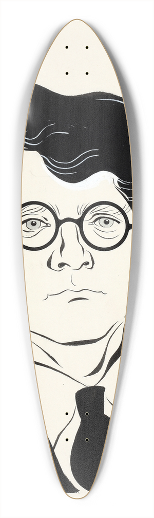 Stephen - R K Law 39.3 inch art pintail longboard deck
