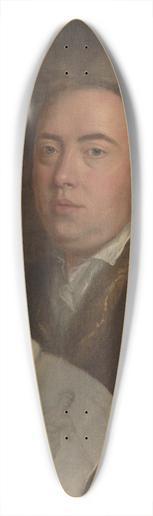 Stephen Slaughter - James Thomson 39.3 inch art pintail longboard deck