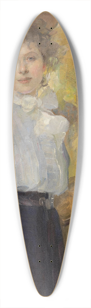 Susanne Renate Granitsch - Selbstbildnis Susanne Renate Granitsch 39.3 inch art pintail longboard deck