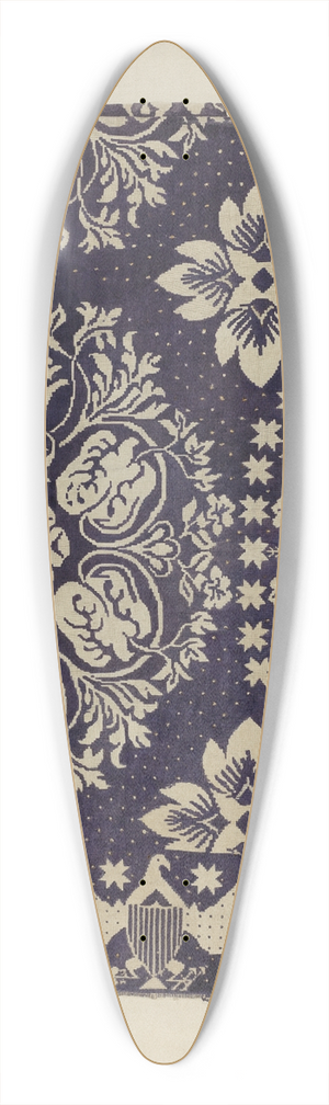 Suzanne Roy - Coverlet 39.3 inch art pintail longboard deck