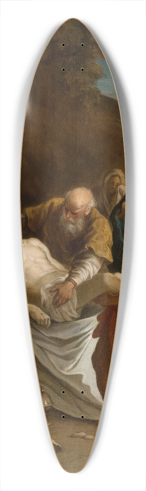 Szymon Czechowicz - The Entombment 39.3 inch art pintail longboard deck