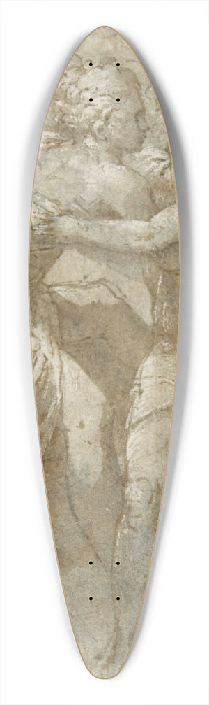 Taddeo Zuccaro - Joseph and Potiphars Wife 39.3 inch art pintail longboard deck
