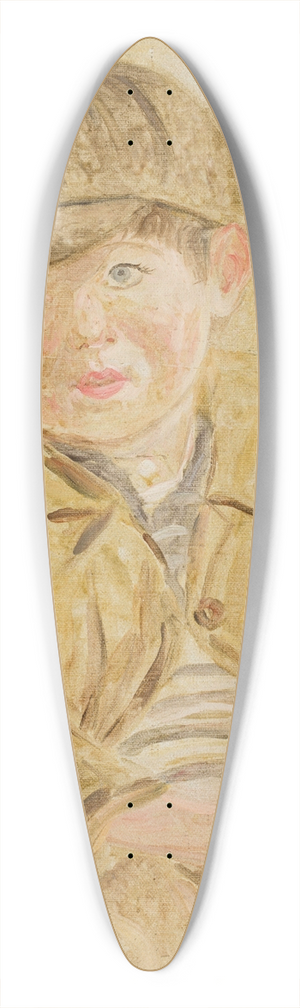 Tadeusz Makowski - Boy in a visored cap 39.3 inch art pintail longboard deck Tadeusz Makowski - Boy in a visored cap 39.3 inch art pintail longboard deck