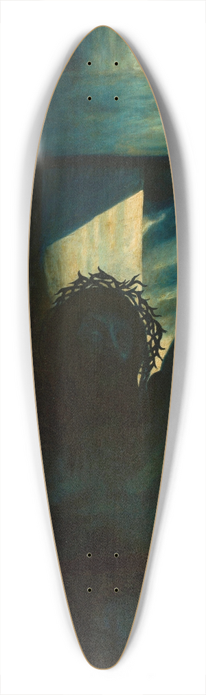 Tadeusz Makowski - Christ on the Cross 39.3 inch art pintail longboard deck
