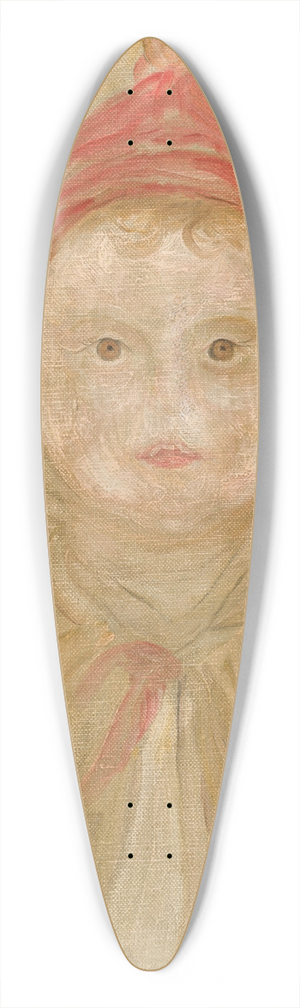 Tadeusz Makowski - Dziecko w pelerynce 39.3 inch art pintail longboard deck