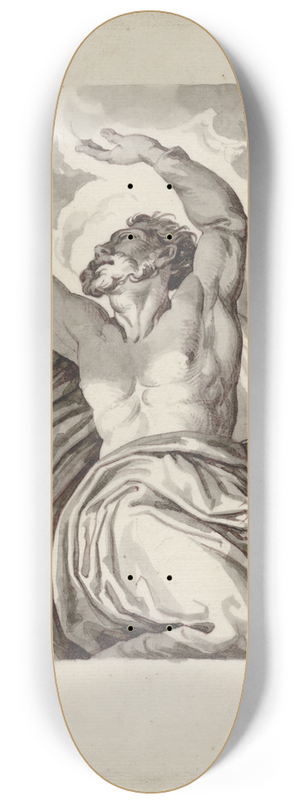 David Humbert de Superville - God scheidt licht en duisternis (doortrek) 8.25 inch art skate deck David Humbert de Superville - God scheidt licht en duisternis (doortrek) 8.25 inch art skate deck