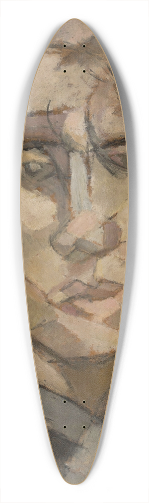 Tadeusz Makowski - Head 39.3 inch art pintail longboard deck