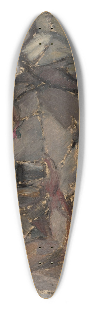 Tadeusz Makowski - In a wine bar 39.3 inch art pintail longboard deck