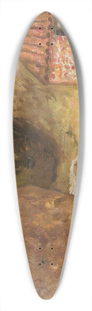 Tadeusz Makowski - Stogi 39.3 inch art pintail longboard deck Tadeusz Makowski - Stogi 39.3 inch art pintail longboard deck