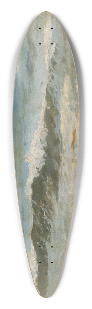 Tadeusz Popiel - Marine view 39.3 inch art pintail longboard deck Tadeusz Popiel - Marine view 39.3 inch art pintail longboard deck