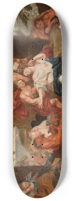 After Antoine Coypel - Bacchus and Ariadne on the Island of Naxos 8.25 inch art skate deck