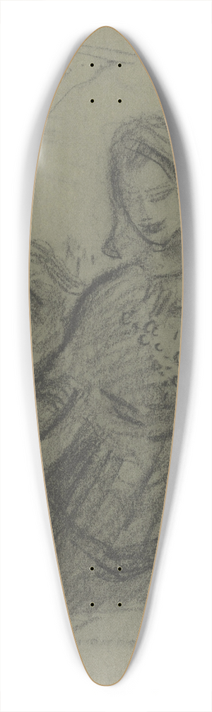 tefan Polkorb - During Grape Harvest 39.3 inch art pintail longboard deck