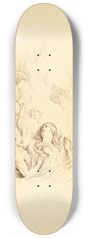 David Humbert de Superville - Het vagevuur 8.25 inch art skate deck