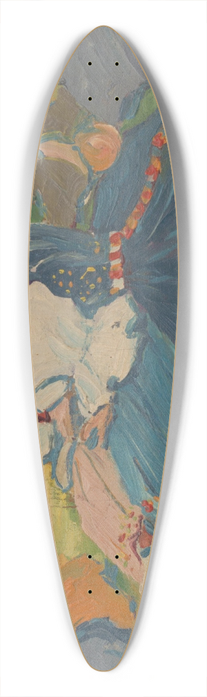 Teodor Jozef Mousson - Dedinsk slvnos 39.3 inch art pintail longboard deck