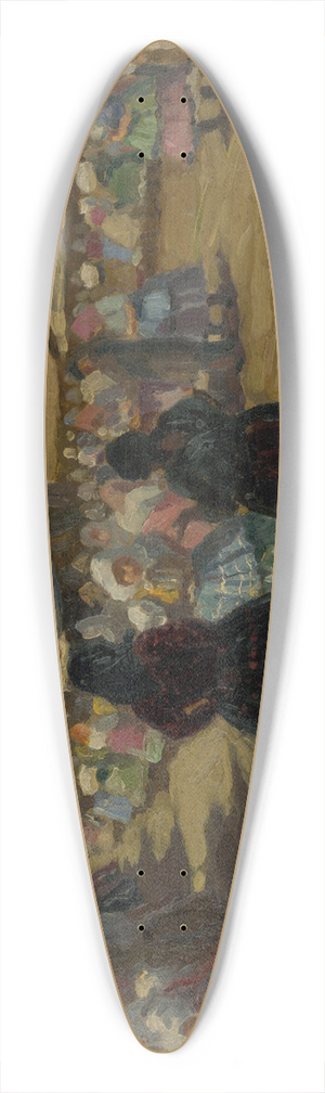 Teodor Jozef Mousson - Trh v Michalovciach II. 39.3 inch art pintail longboard deck