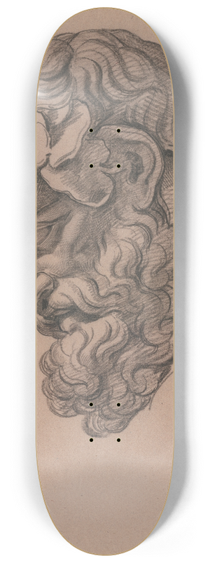 David Humbert de Superville - Kop van Silenus, en profil naar links gewend 8.25 inch art skate deck