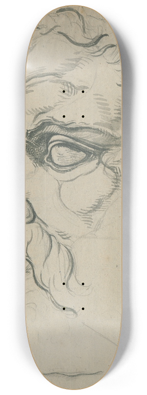 David Humbert de Superville - Kop v.d. Mozes (S. Pietro) 8.25 inch art skate deck