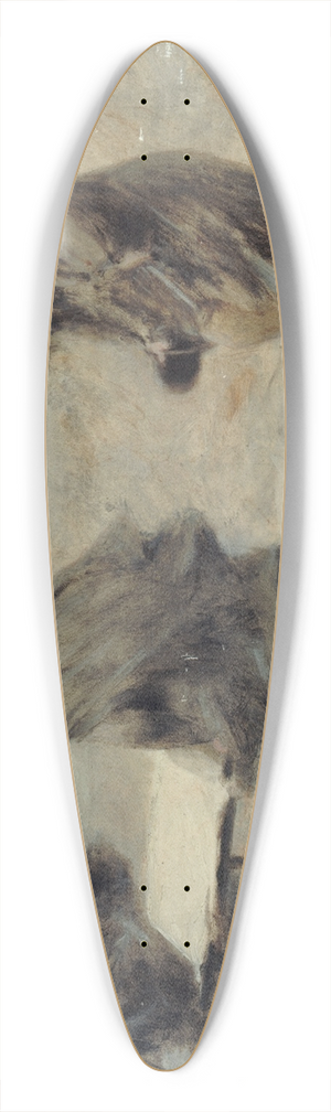 Thobald Chartran - Lenterrement 39.3 inch art pintail longboard deck Thobald Chartran - Lenterrement 39.3 inch art pintail longboard deck