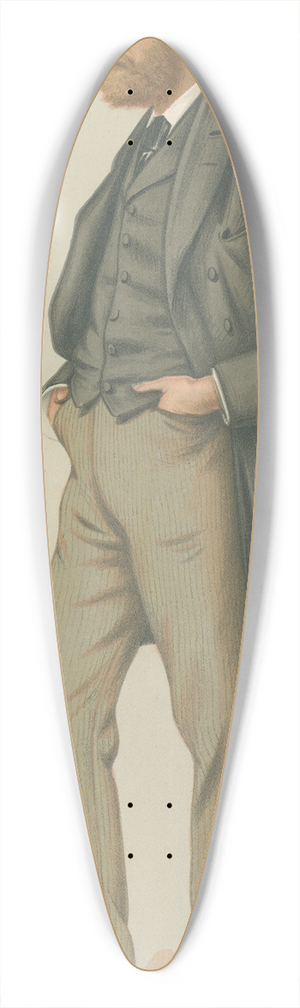 Thobald Chartran - Politicians  Vanity Fair. Anti-Rent. Mr. Charles Stewart Parnell. 11 September 1880 39.3 inch art pintail longboard deck