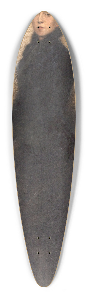 Thobald Chartran - Portrait de la mre de lartiste (Mme Dillon) 39.3 inch art pintail longboard deck