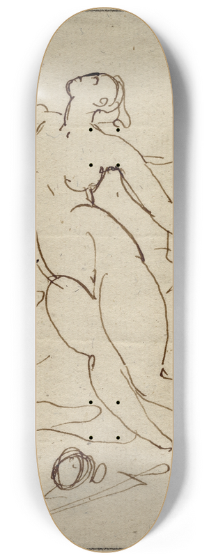 David Humbert de Superville - Phaedra, getourmenteerde vrouw 8.25 inch art skate deck