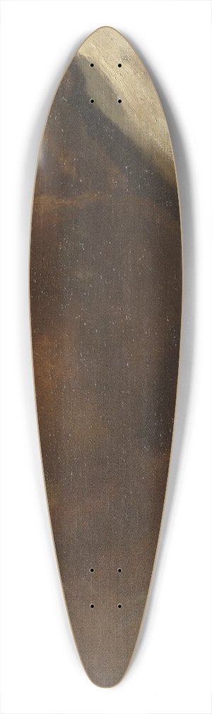 Thodore Gricault - Study of a Dead Horse 39.3 inch art pintail longboard deck