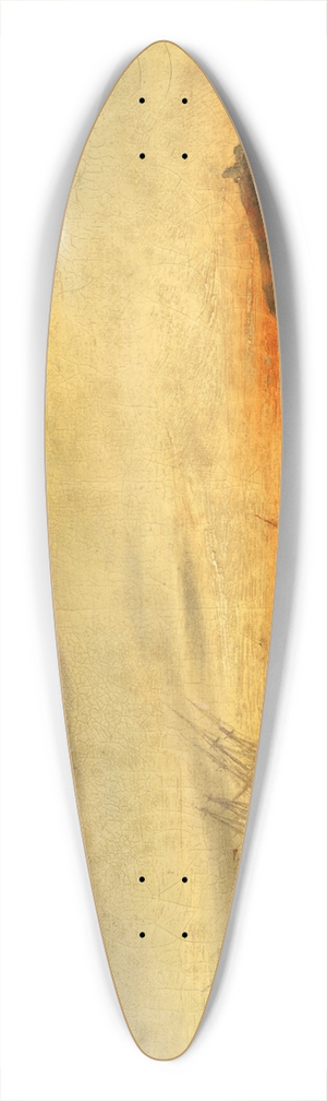Thodore Gudin - Bataille navale 39.3 inch art pintail longboard deck