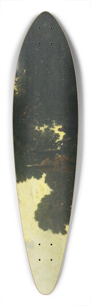 Thodore Rousseau - Avondschemering 39.3 inch art pintail longboard deck Thodore Rousseau - Avondschemering 39.3 inch art pintail longboard deck