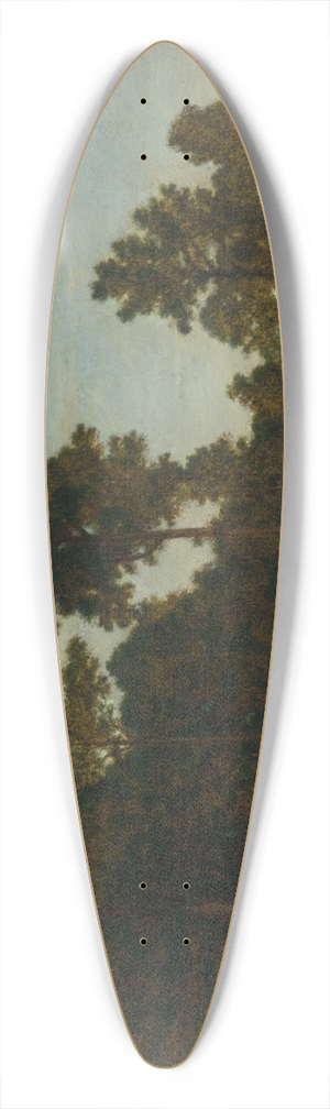 Thodore Rousseau - Cavalier  la lisire dun bois 39.3 inch art pintail longboard deck
