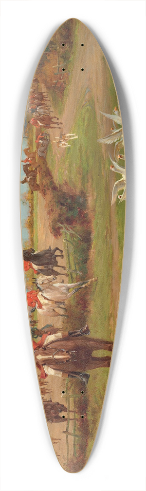 Thomas Blinks - Away! Away! 39.3 inch art pintail longboard deck Thomas Blinks - Away! Away! 39.3 inch art pintail longboard deck