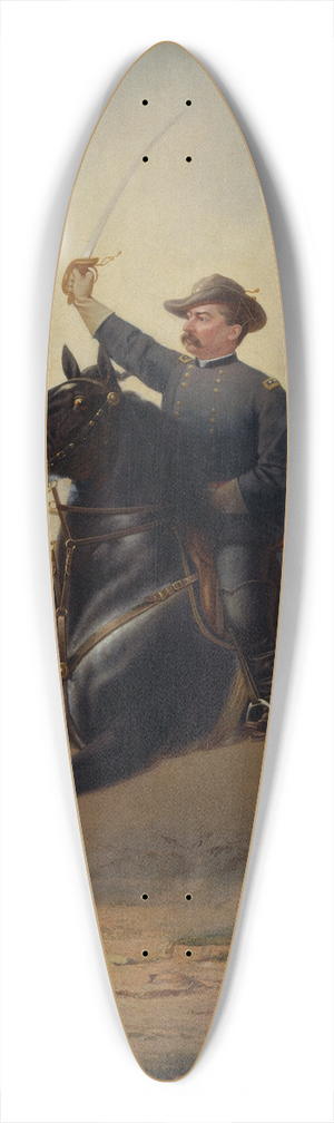 Thomas Buchanan Read - Philip Henry Sheridan 39.3 inch art pintail longboard deck