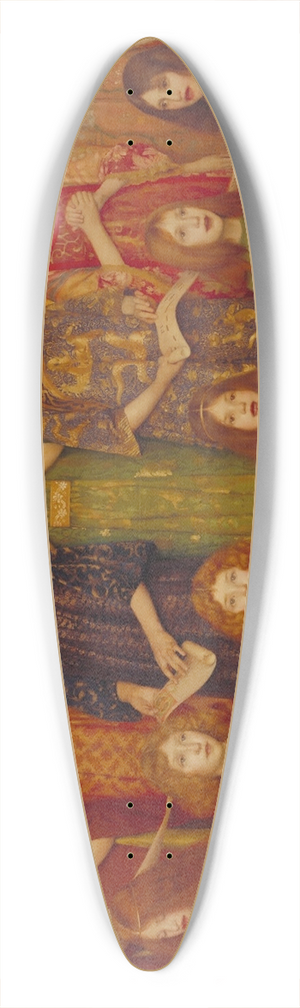 Thomas Cooper Gotch - Alleluia 39.3 inch art pintail longboard deck