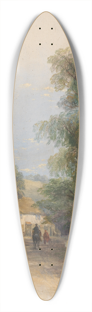 Thomas Creswick - The Well of St. Keyne 39.3 inch art pintail longboard deck Thomas Creswick - The Well of St. Keyne 39.3 inch art pintail longboard deck