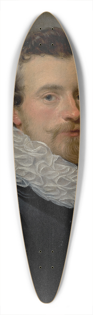 Thomas de Keyser - Portrait of a Young Man with a Ruff 39.3 inch art pintail longboard deck