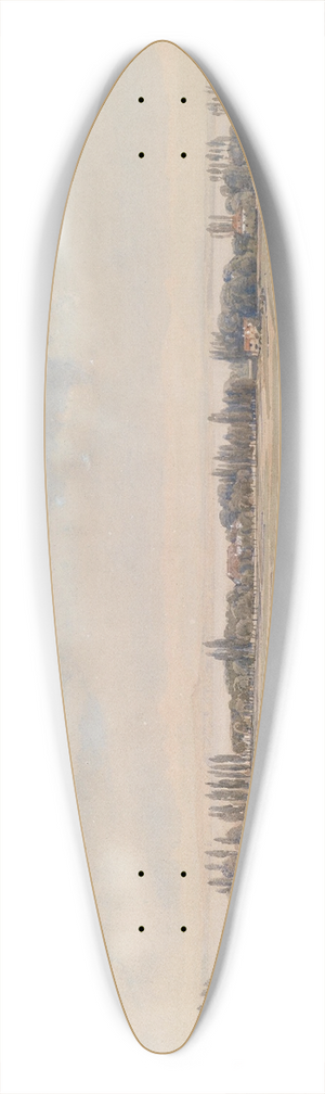 Thomas Ender - Gardasee Sdufer 39.3 inch art pintail longboard deck