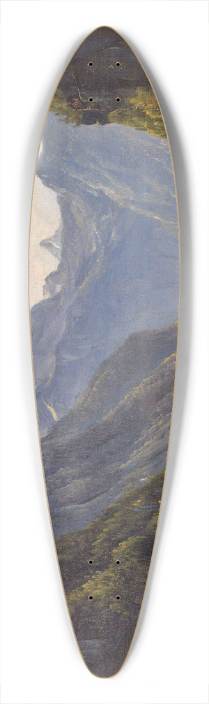 Thomas Fearnley - From Knigssee 39.3 inch art pintail longboard deck