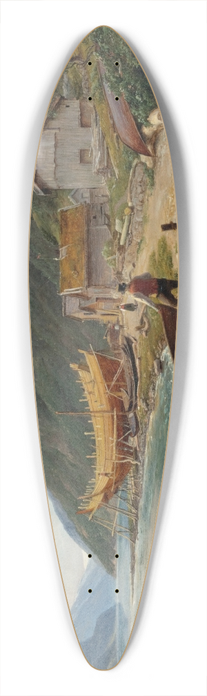 Thomas Fearnley - Gravensfjord 39.3 inch art pintail longboard deck Thomas Fearnley - Gravensfjord 39.3 inch art pintail longboard deck