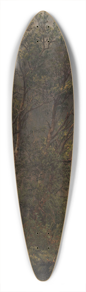 Thomas Fearnley - Study of Birches in Romsdal 39.3 inch art pintail longboard deck Thomas Fearnley - Study of Birches in Romsdal 39.3 inch art pintail longboard deck
